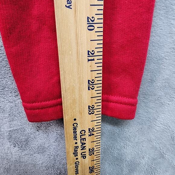 Vintage Breckenridge Sweatshirt Women’s LARGE | Red Fleece Zip Jacket | Snowmen - Picture 10 of 13